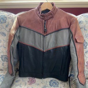 Vintage Vetter Windjammer Leather Biker Jacket Size 34